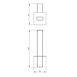 Kuo reserve roll holder