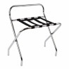 Luggage rack with backrest