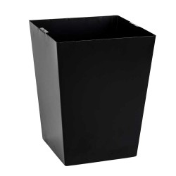 Corbeille à papier carrée en similicuir