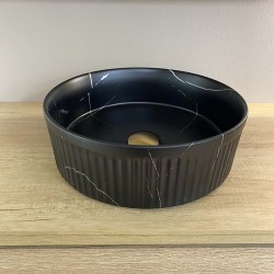 Marble basin round