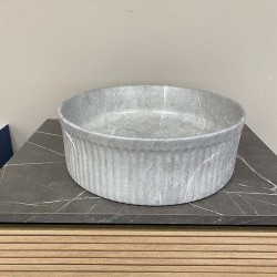 Bassin en marbre rond