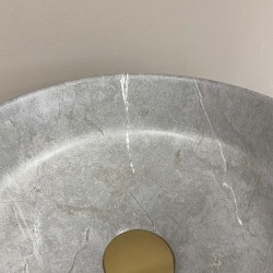 Lavabo de mármol redondo