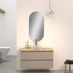 Double mat cristal