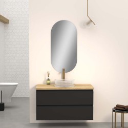 Double mat cristal