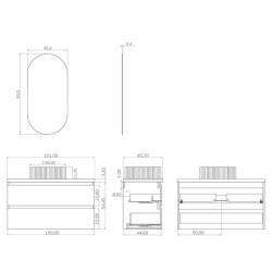 Double mat cristal