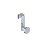 Patere en chrome