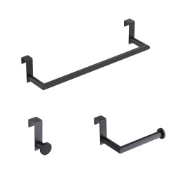 Pack accesorios: Portarollo, percha y toallero 37