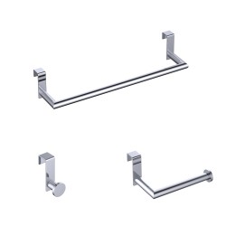 Pack accesorios: Portarollo, percha y toallero 37