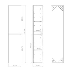 Universal 2-door auxiliary